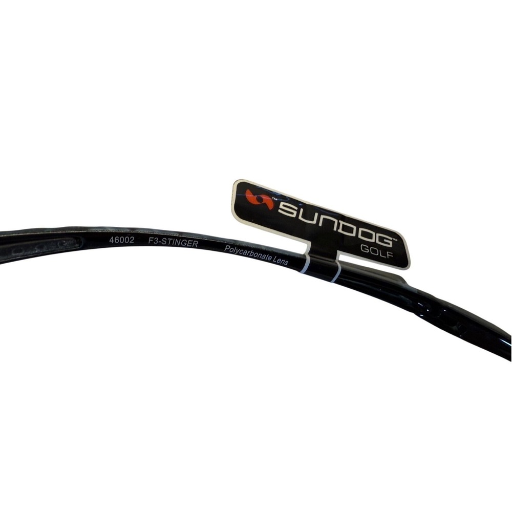 Sundog Golf Sunglasses 46002 F3-Stinger Polycarbonate Ultra Flex TR90 Frame New - Picture 4 of 6